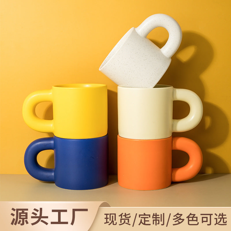 tazza di ceramica macarone